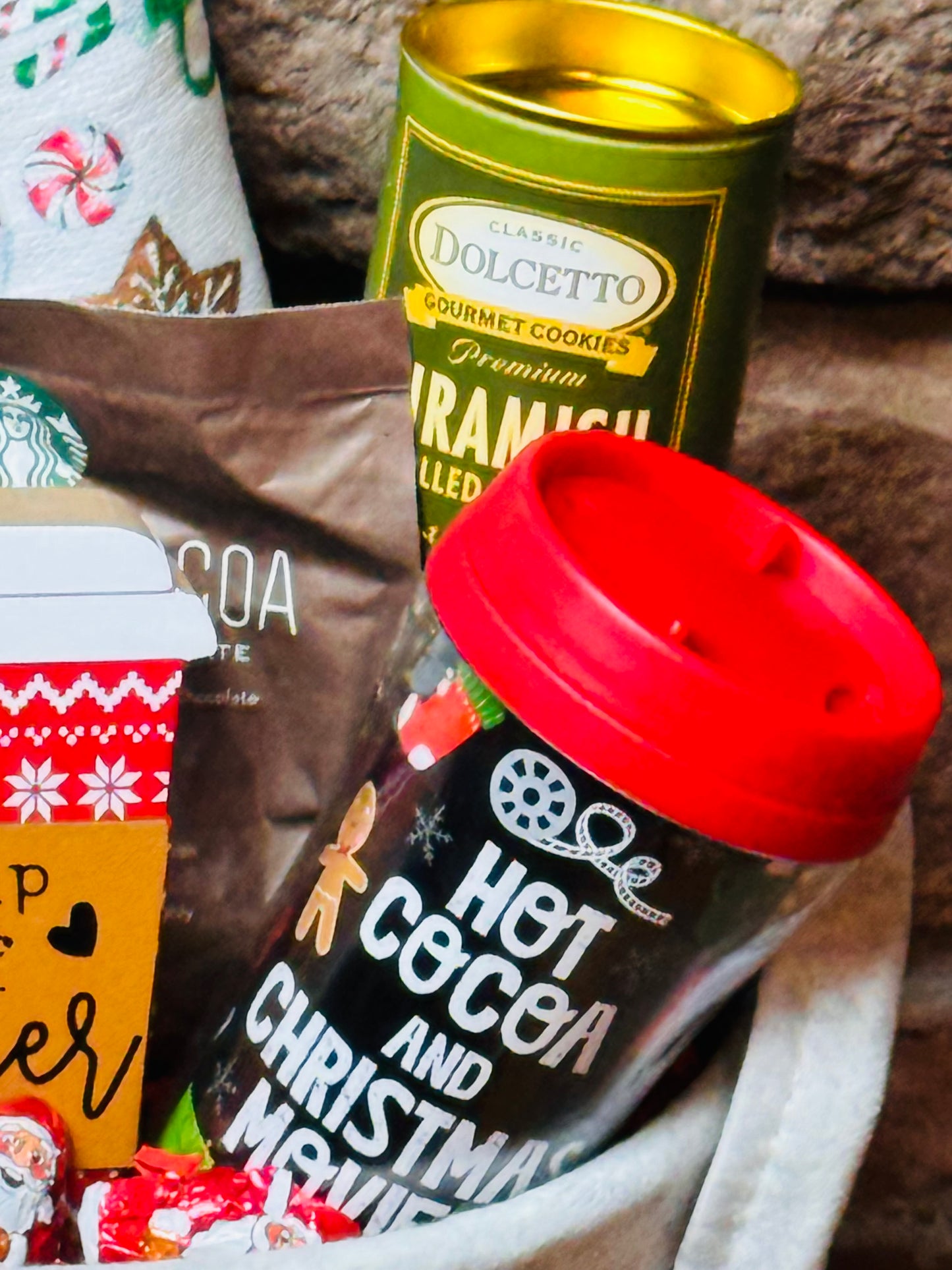 Christmas Peanuts Cup of Cheer Gift Basket