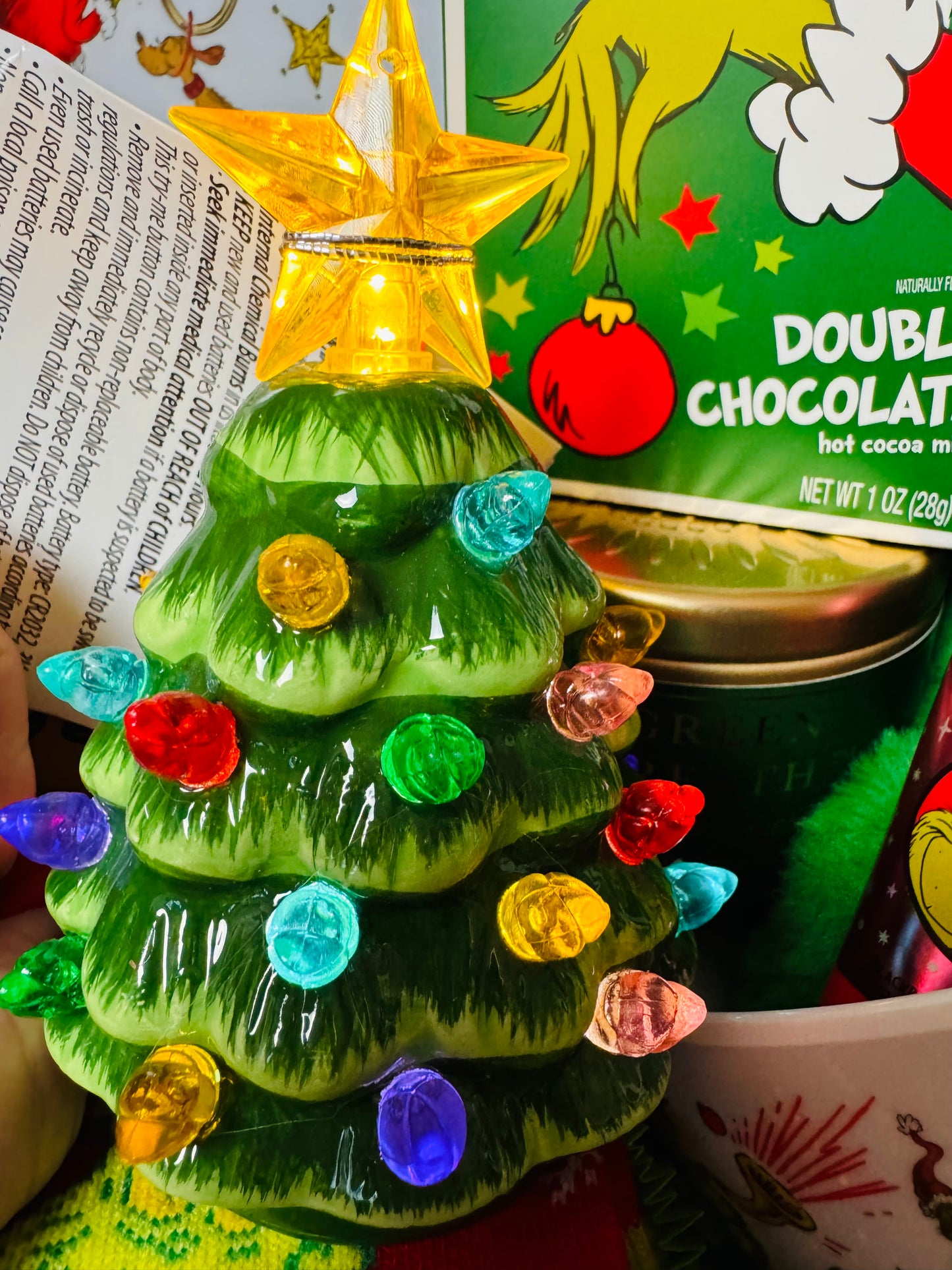 Christmas Feeling Grinchy Gift Basket