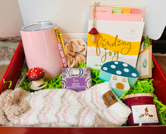 Finding Joy Self Care Basket