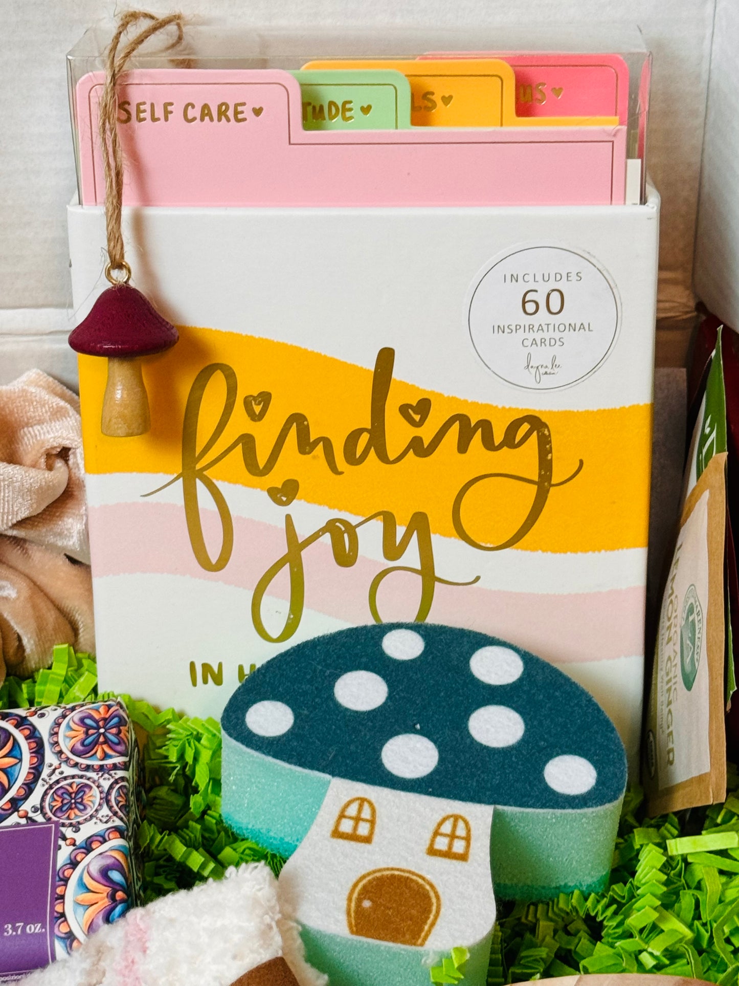 Finding Joy Self Care Basket