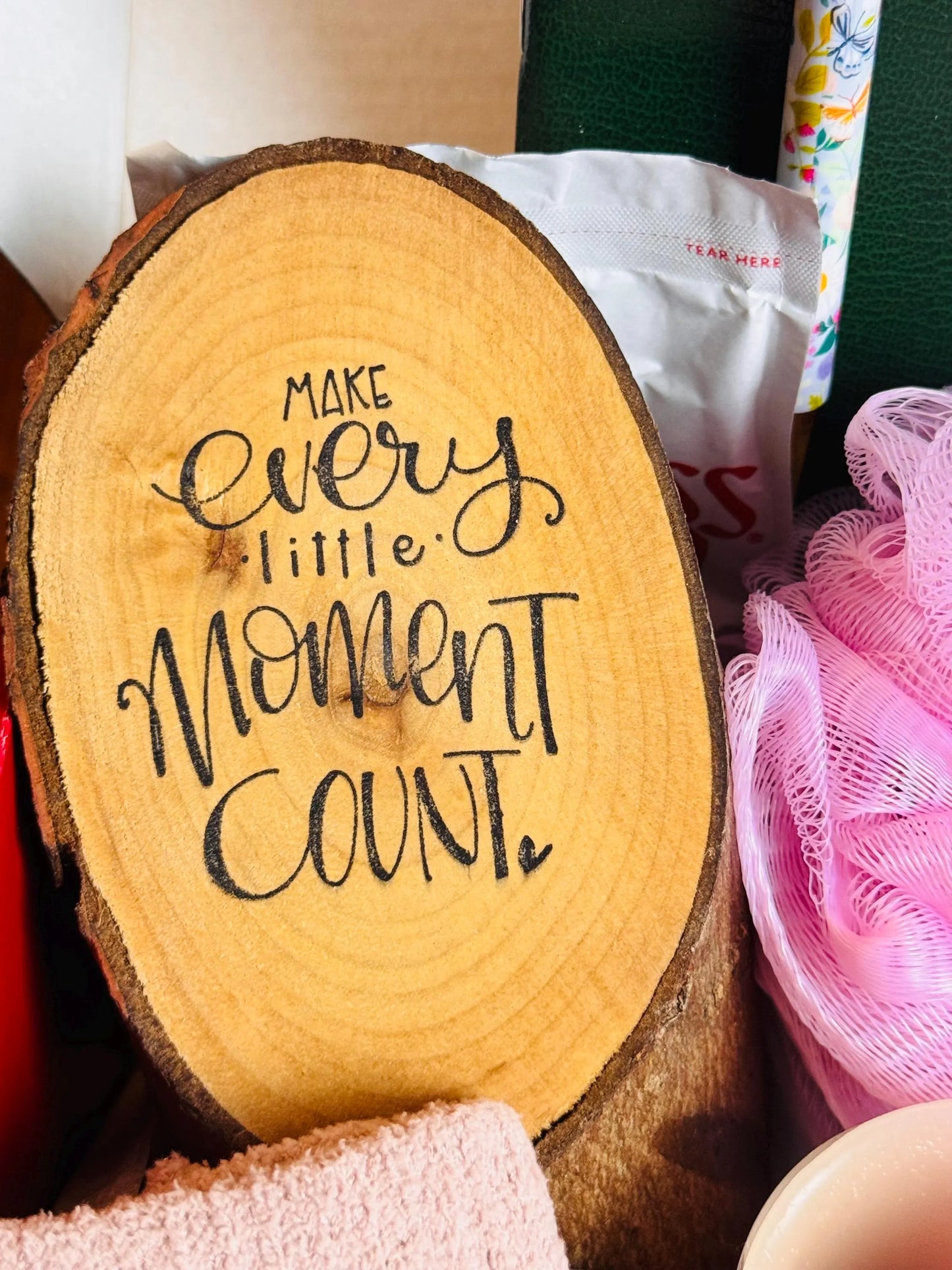 Make Every Moment Count/Joy Self Love Gift Box. Gratitude Gift Box